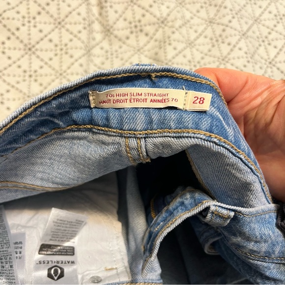 Levi’s 70s high slim straight jeans - Picture 3 of 4